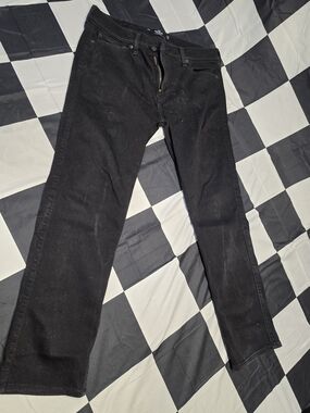 Hollister Men's Black Straight Jeans